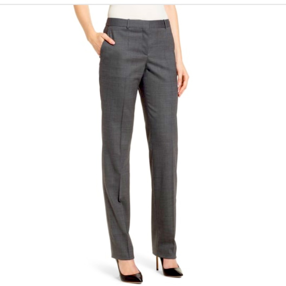 Hugo Boss Tamea13 straight leg trousers sz12